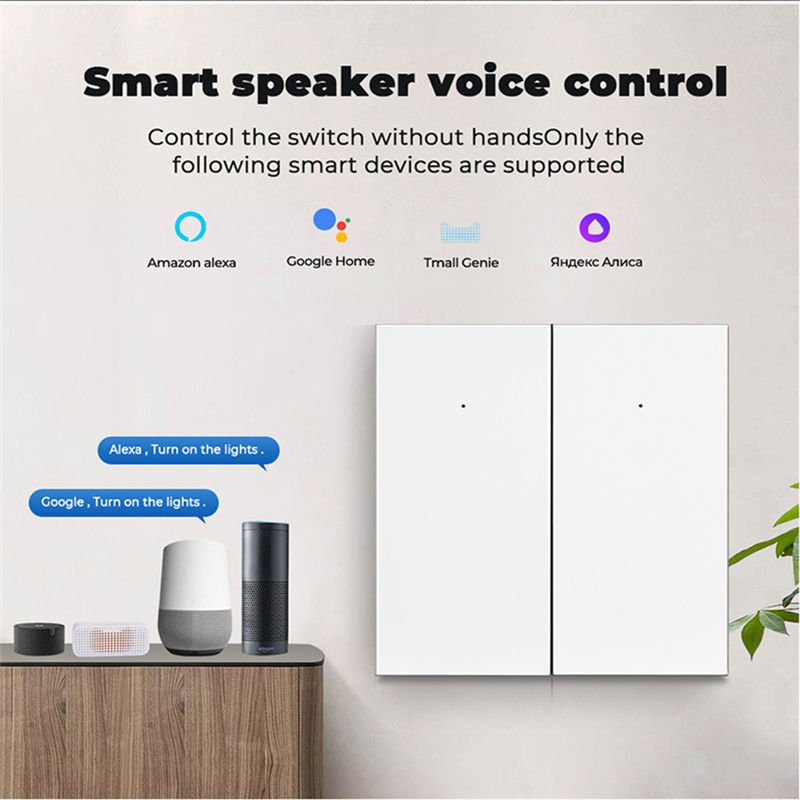 WiFi Bluetooth Tuya Smart Life Button Smart Switch - Image 5