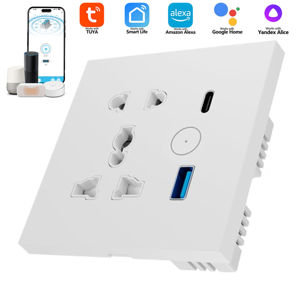 Type A+C WiFi Tuya Smart Life Durable Smart Socket - Image 3