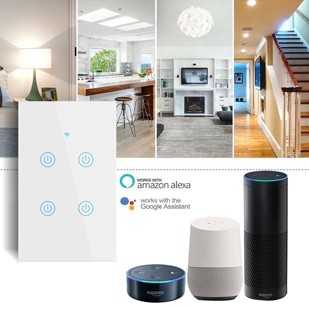WiFi Bluetooth Tuya Smart Life Touch Smart Wall Switch - Image 8