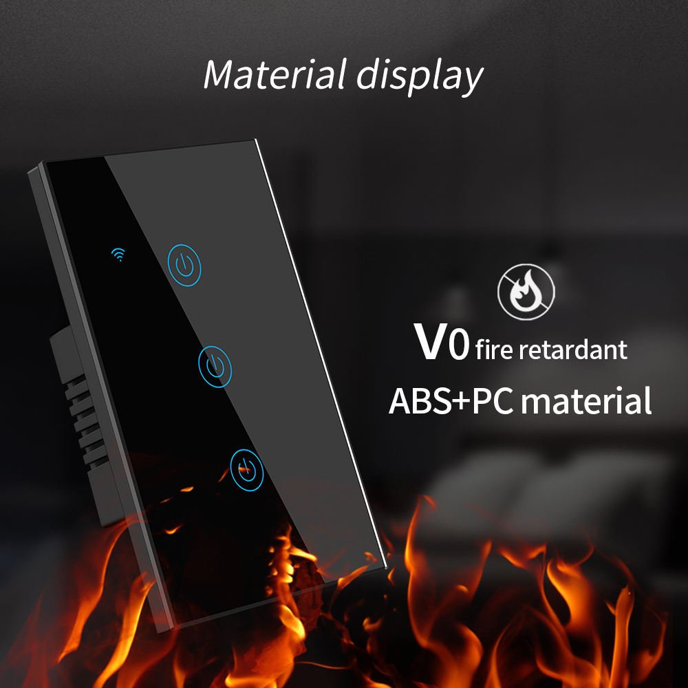 WiFi Bluetooth Tuya Smart Life Touch Smart Wall Switch - Image 7