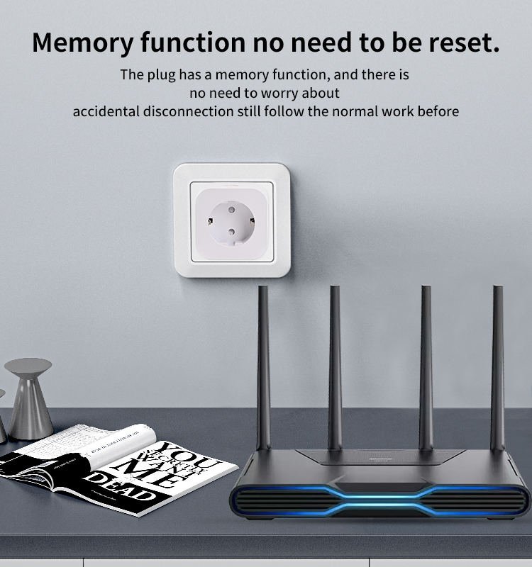Tuya Smart Life WiFi Remote Control EU Smart Plug - Image 7