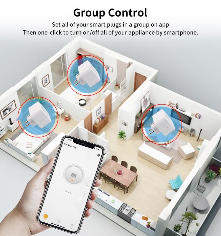 Tuya Smart Life WiFi Remote Control EU Smart Plug - Image 6