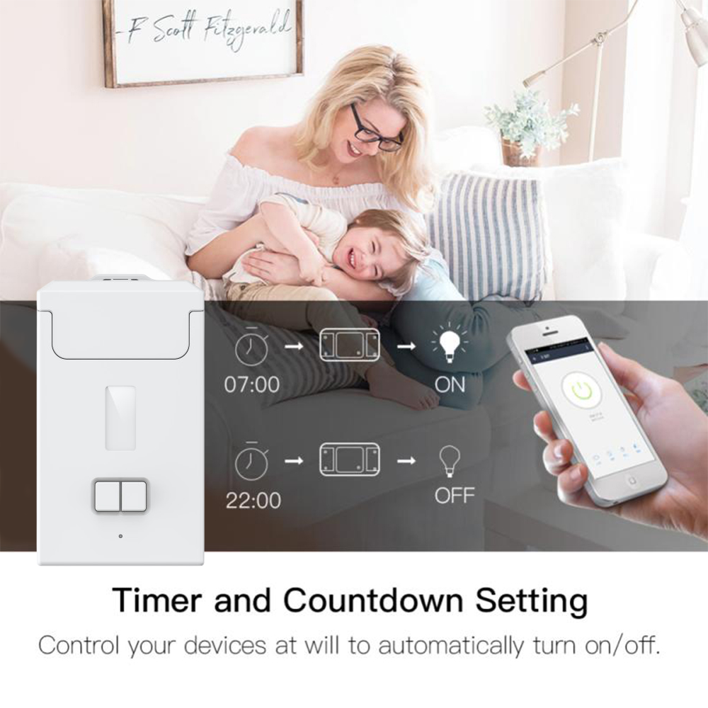 WiFi RF433 Tuya Smart Life Wireless Light Smart Switch Receiver - Image 5