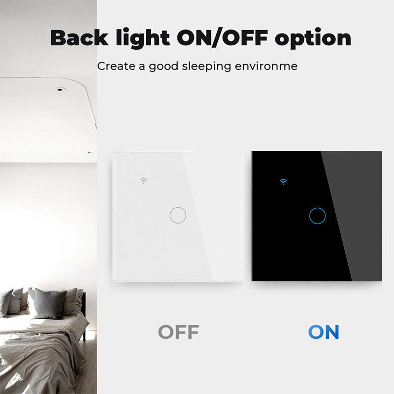 WiFi Bluetooth Tuya Smart Life Touch Light Smart Wall Switch - Image 4