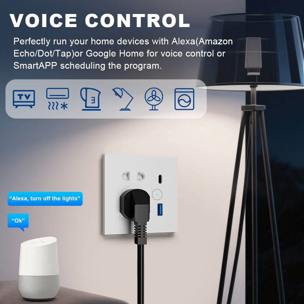 Type A+C WiFi Tuya Smart Life Durable Smart Socket - Image 9