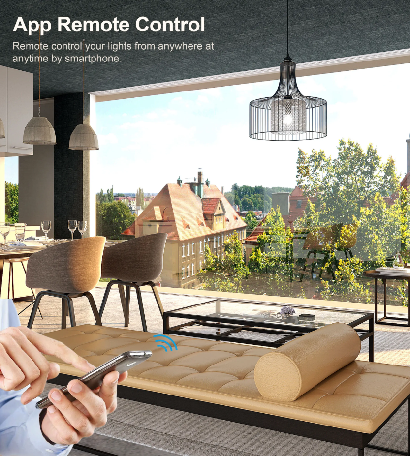 WiFi RF433 Tuya Smart Life Wireless Light Smart Switch Receiver - Image 7