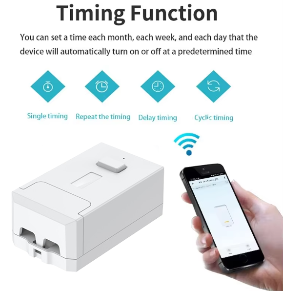 WiFi RF433 Tuya Smart Life Wireless Light Smart Switch Receiver - Image 8