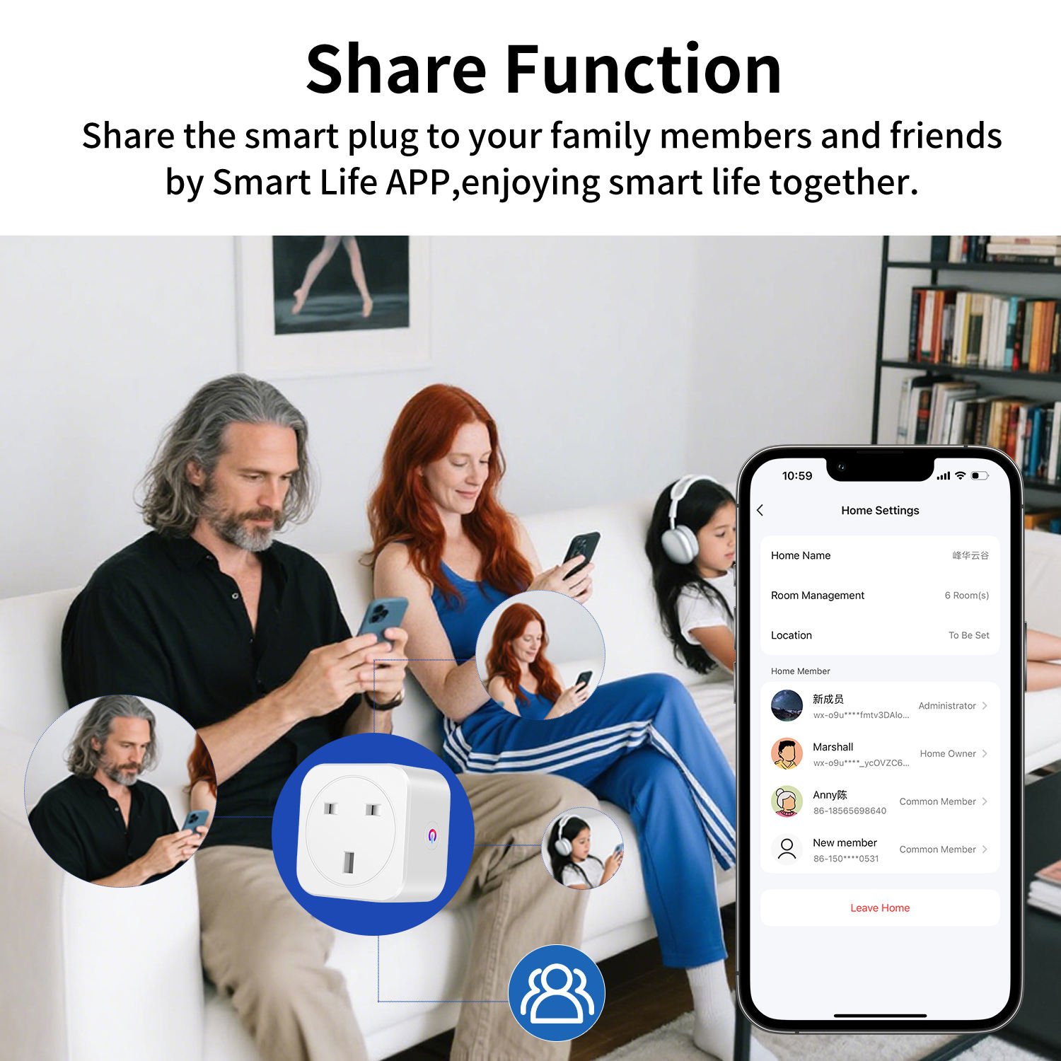 Tuya Smart Life WiFi Remote Control UK 16A Smart Plug - Image 7