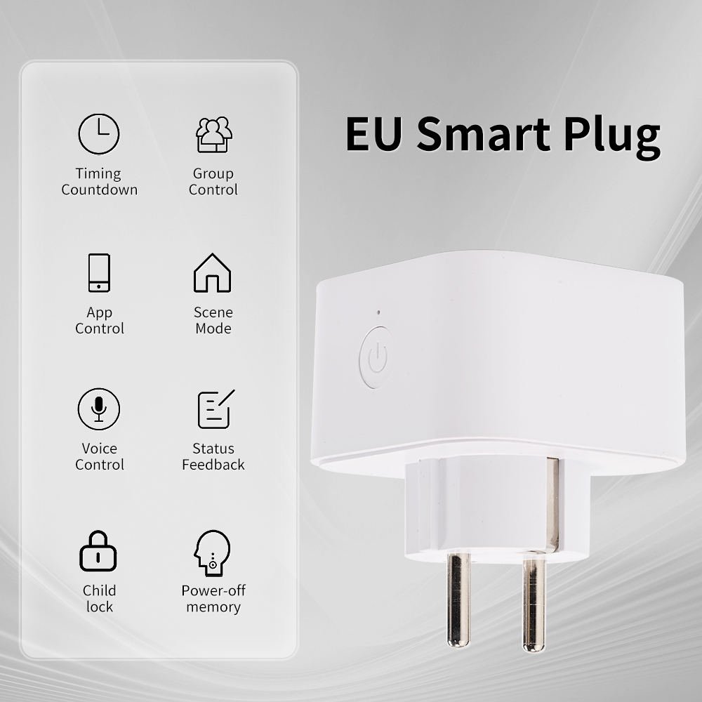 Tuya Smart Life WiFi Remote Control EU Smart Plug - Image 3