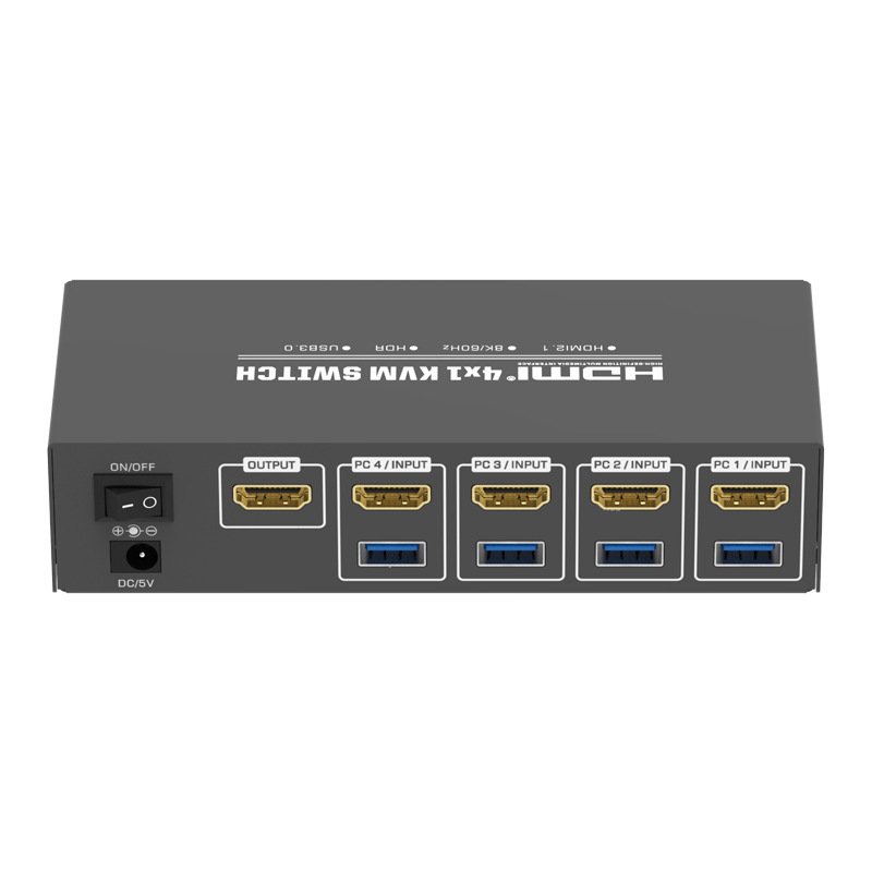 HDMI 2.1 8K@60Hz KVM Switcher 4x1 - Image 4
