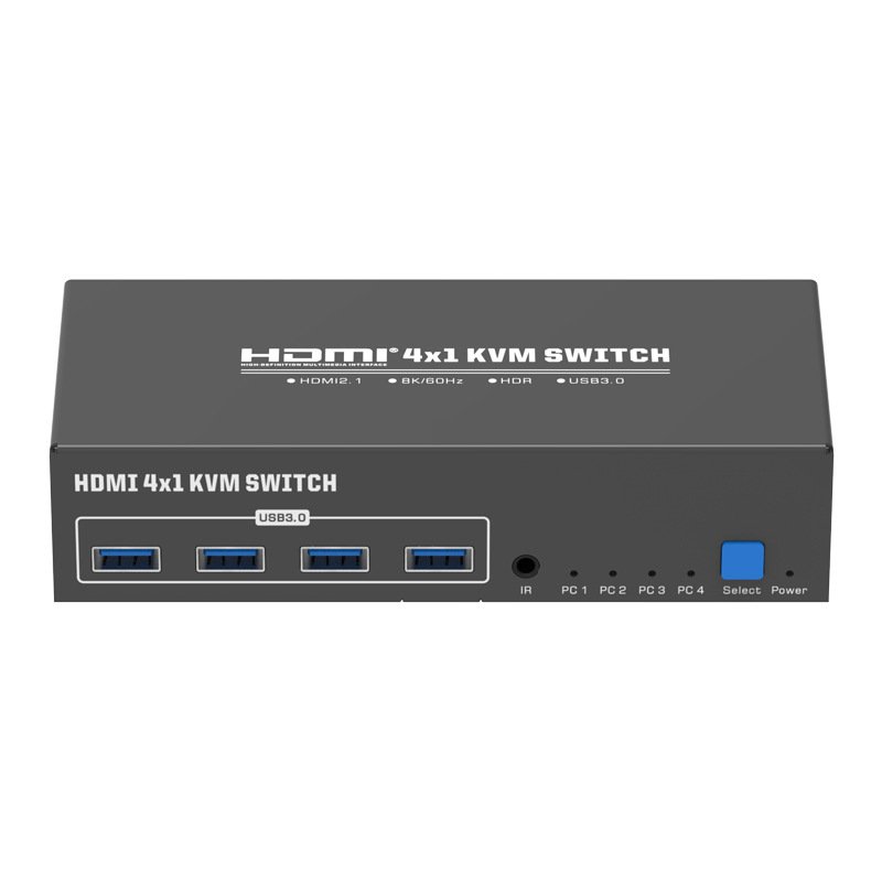 HDMI 2.1 8K@60Hz KVM Switcher 4x1 - Image 2