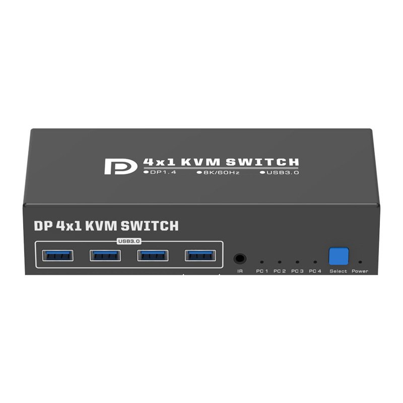 DP 1.4 8K@60Hz KVM Switcher 4x1 - Image 3