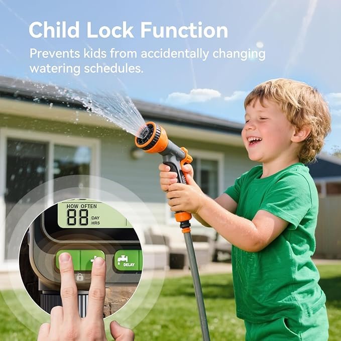 Garden Programmable Sprinkler Irrigation Water Timer - Image 9