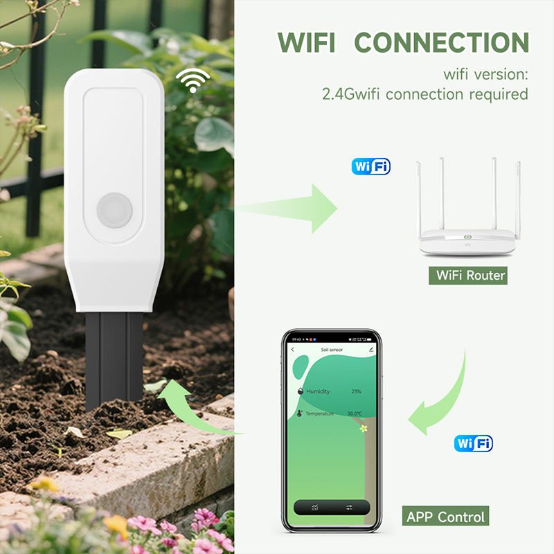 WiFi Zigbee Tuya Smart Life Moisture Temperature Soil Sensor - Image 3