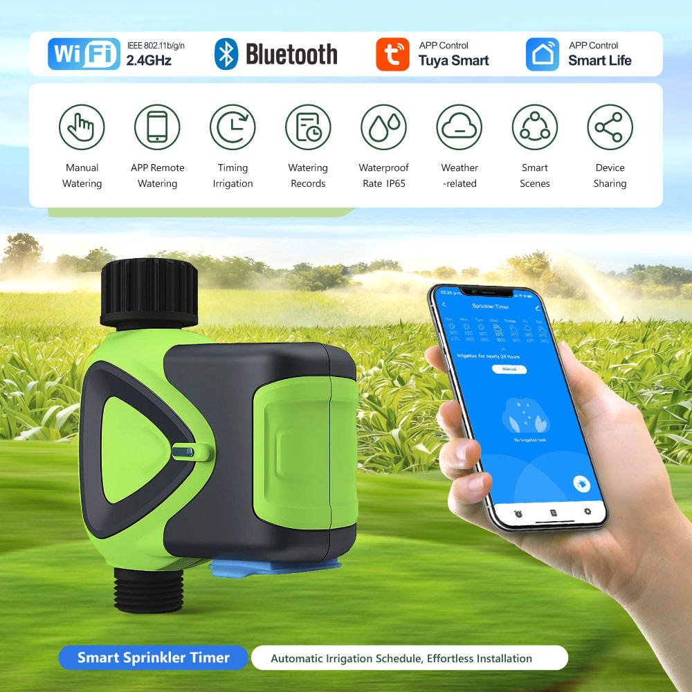 WiFi Tuya Smart Life Programmable Irrigation Water Timer - Image 2