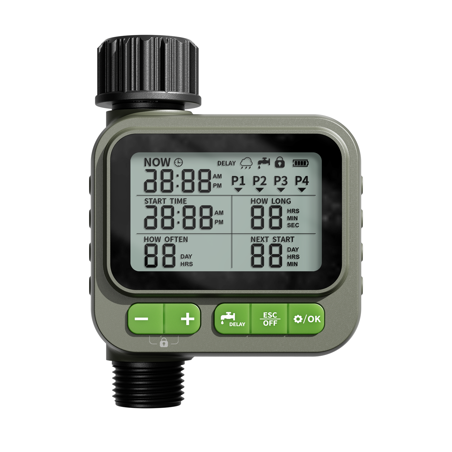 Garden Programmable Sprinkler Irrigation Water Timer
