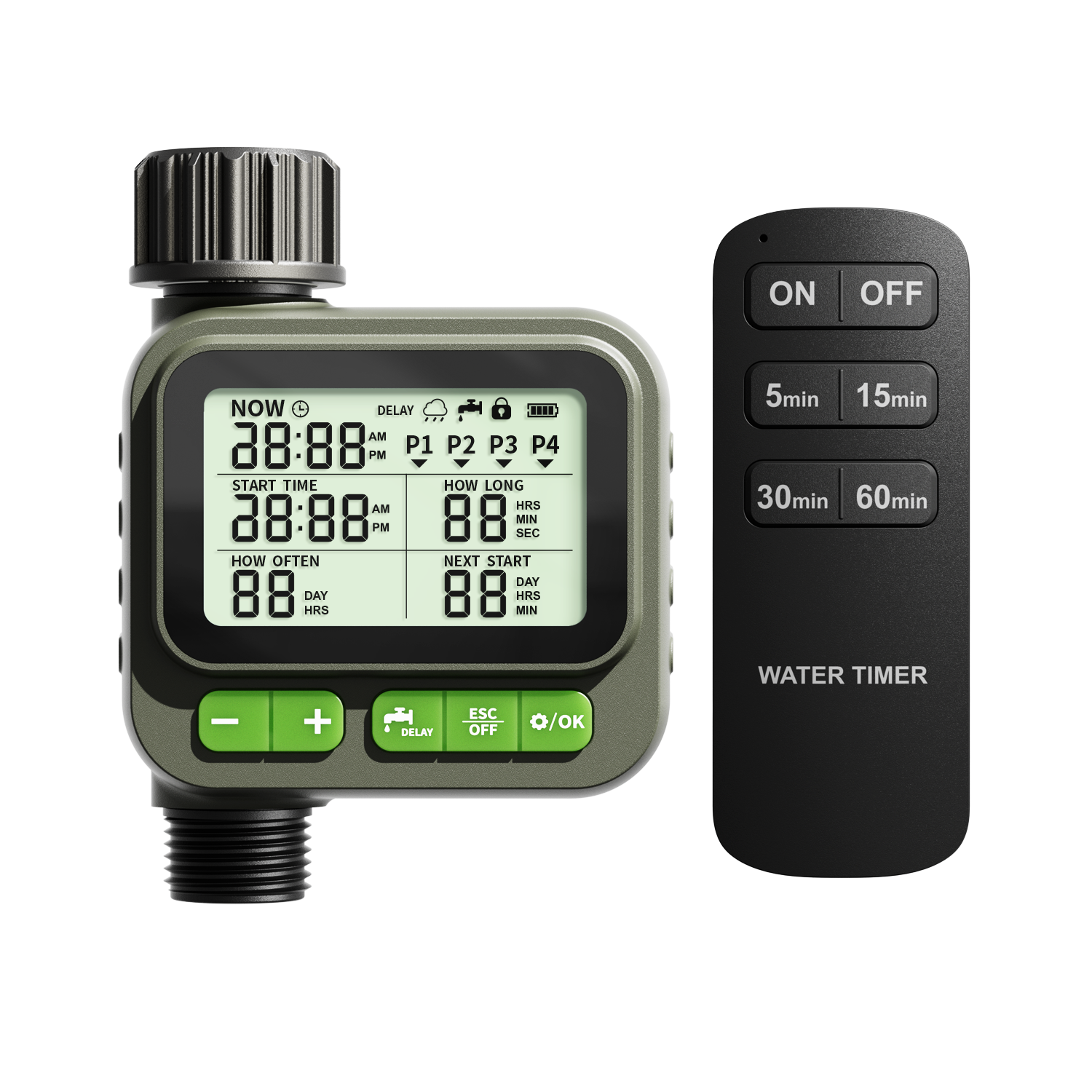 Garden Programmable Sprinkler Irrigation Water Timer - Image 2
