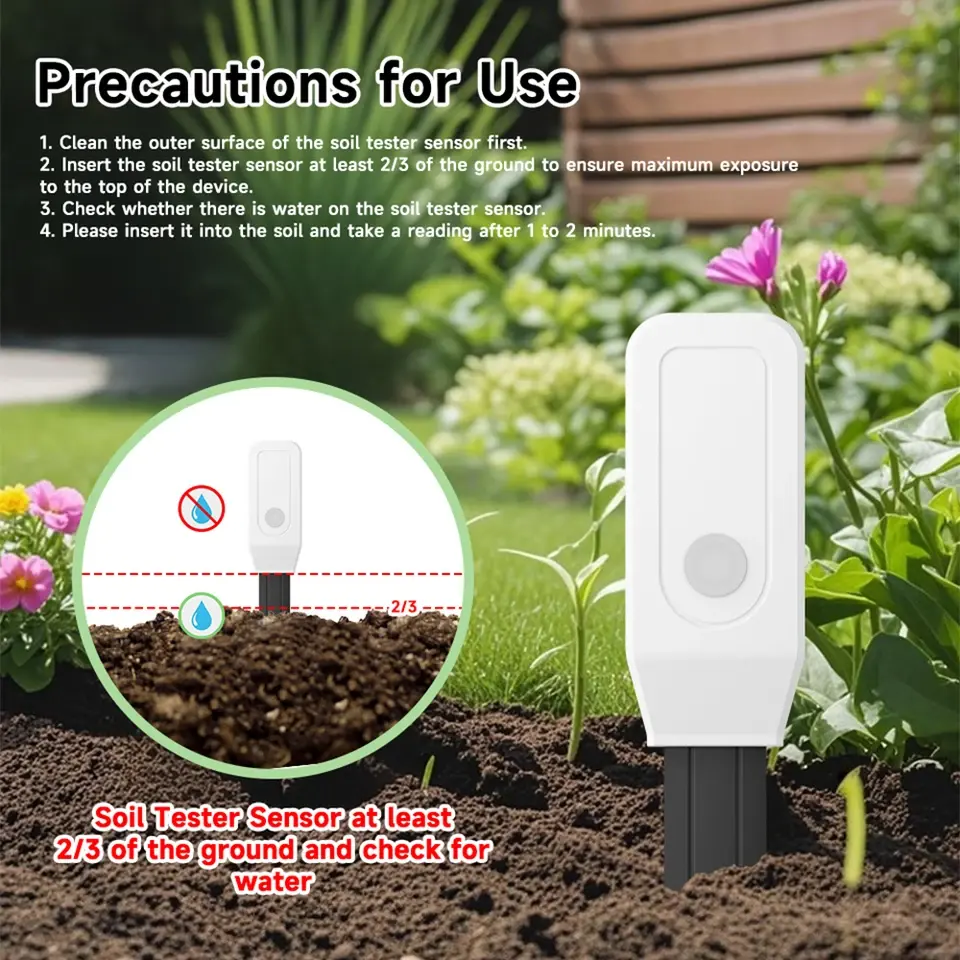 WiFi Zigbee Tuya Smart Life Moisture Temperature Soil Sensor - Image 5