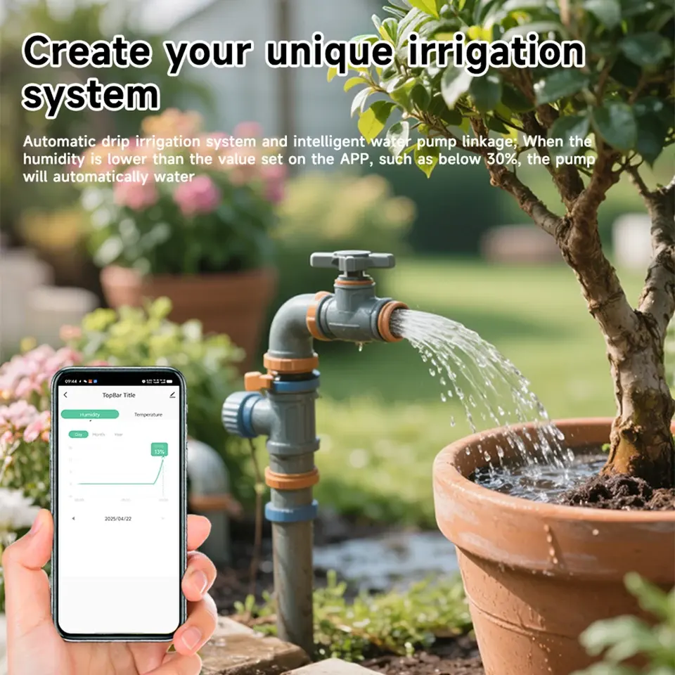 WiFi Zigbee Tuya Smart Life Moisture Temperature Soil Sensor - Image 9