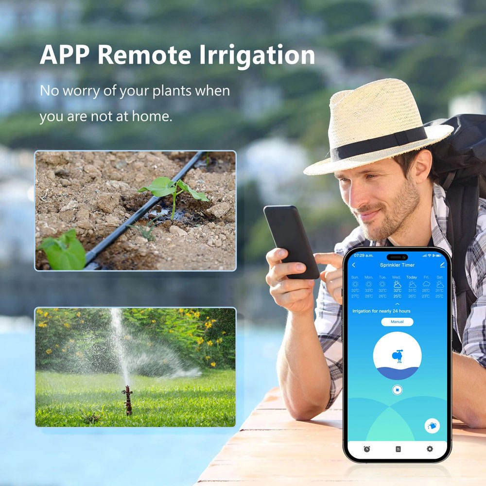 WiFi Tuya Smart Life Programmable Irrigation Water Timer - Image 4