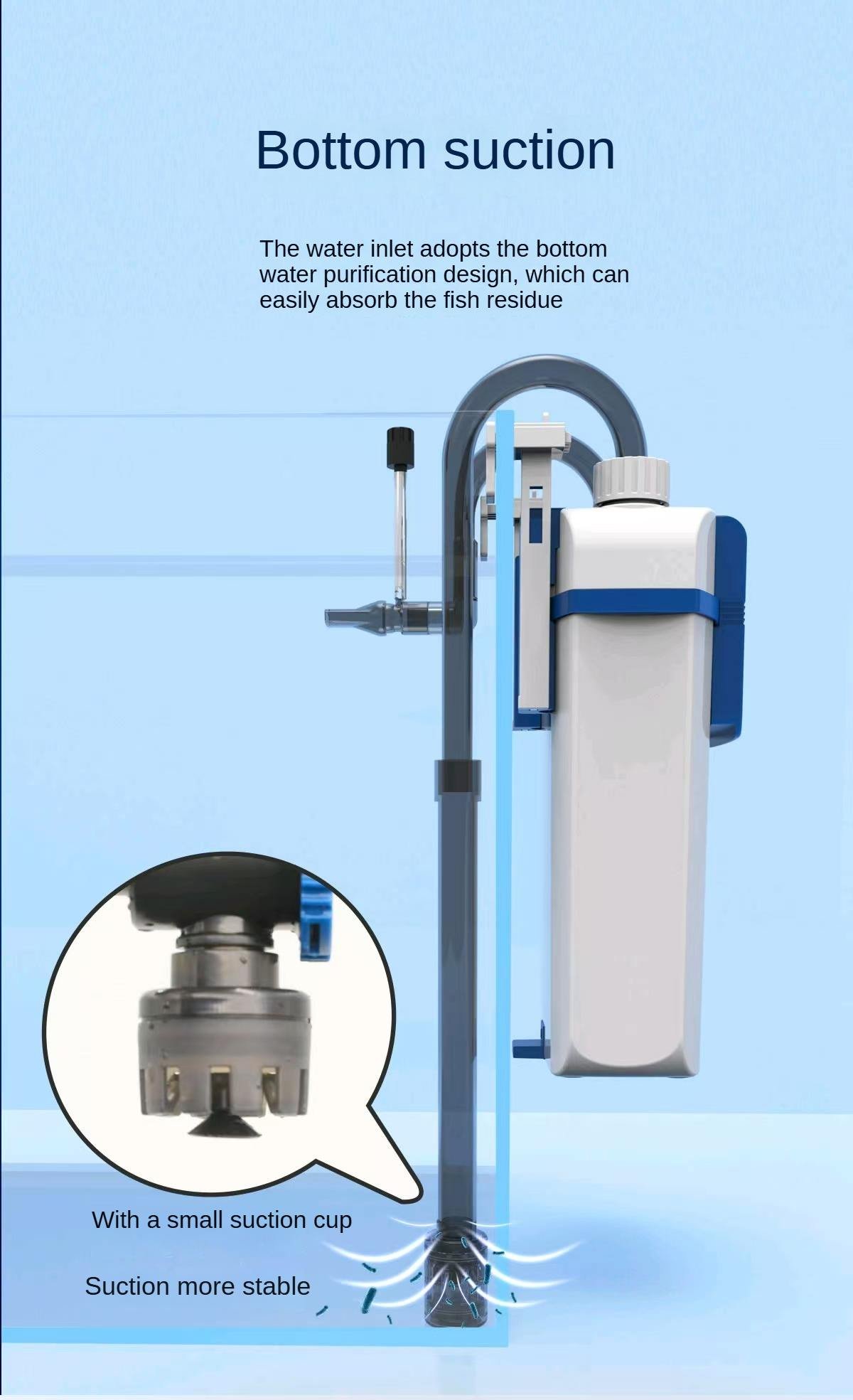 Fish Tank Hang On Efficient Circulation Canister Aquarium Filter - Image 4