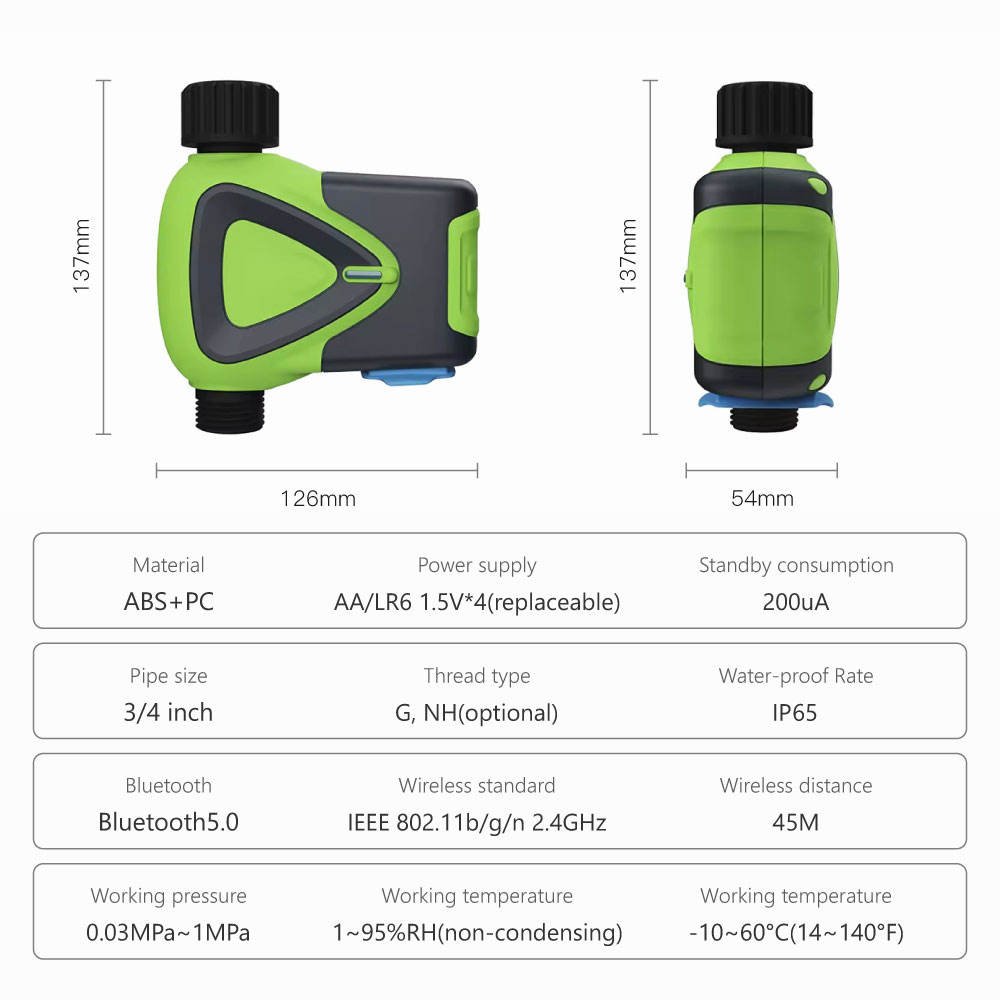WiFi Tuya Smart Life Programmable Irrigation Water Timer - Image 11