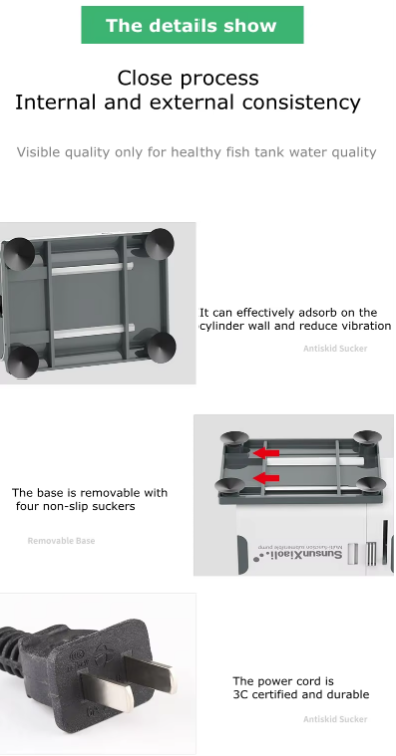 Submersible Fish Tank Aquarium Filter Water Reef Pump - Image 6